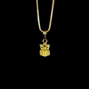 Benevolent Ganesha Gold Pendant