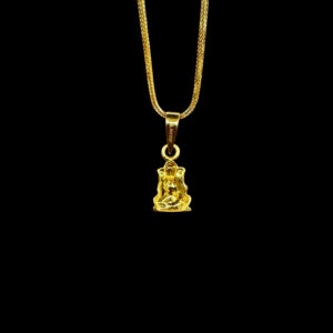 Sacred Ganesha Gold Pendant