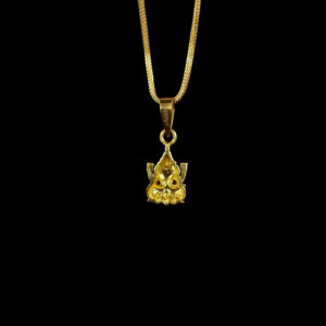 Divine Lakshmi Gold Pendant