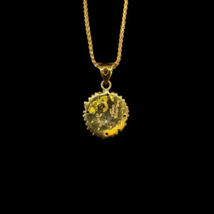 Radiant Surya Sun Face Gold Pendant