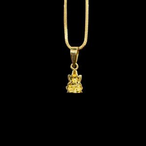 Blessed Lakshmi Gold Pendant