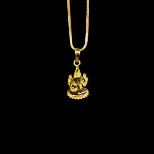 Sacred Lakshmi Gold Pendant