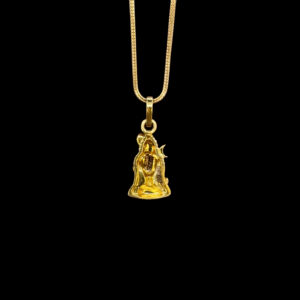 Divine Shiva Mukha Gold Pendant