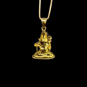 Divine Lord Shiva Gold Pendant