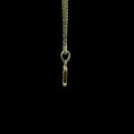 Bold Initial B Gold Pendant