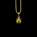 Auspicious Ganesha Arch Gold Pendant