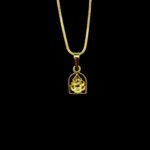Auspicious Ganesha Arch Gold Pendant