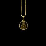 Timeless Ganesha Halo Ring Gold Pendant