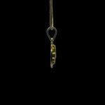Timeless Ganesha Halo Ring Gold Pendant