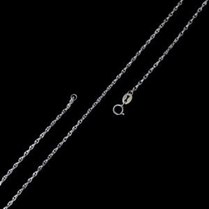 Classic Rope Link Silver Chain