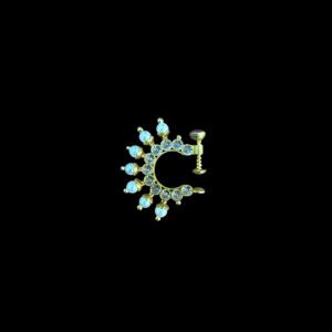 Radiant Pearl & Diamond Maharashtrian Nath