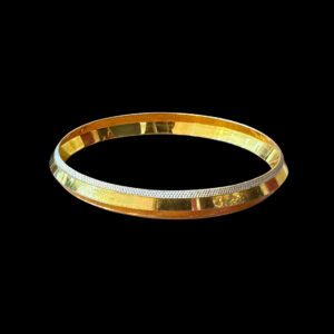 Classic Two-Tone Gold Bangle II