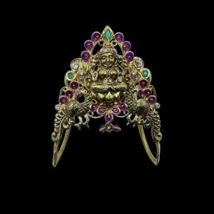 Regal Peacock Antique Gold Vanki Armlet