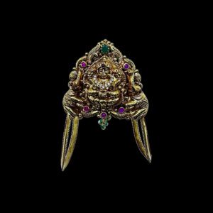Regal Ruby & Diamond Antique Gold Vanki Armlet