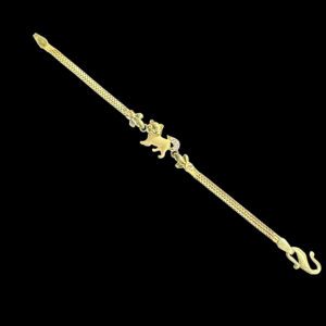 Playful Puppy Gold Kids Bracelet