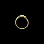 Whimsical Gold Sunflower Ring