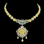 Divine Lakshmi Gold & Diamond Necklace