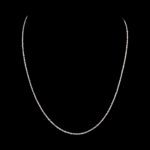 Elegant Silver Fine Cable Chain