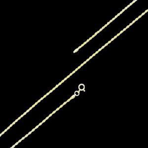 Radiant Gold Singapore Twist Chain