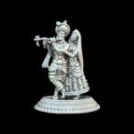 Divine Radha Krishna Silver Idol II