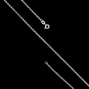Classic Silver Rolo Chain