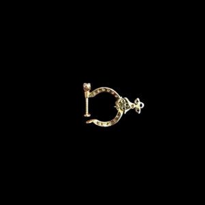 Dainty Diamond Butterfly Nose Ring
