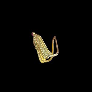 Sacred Lakshmi Ruby Vanki Gold Ring