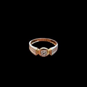 Regal Diamond Gents Gold Ring