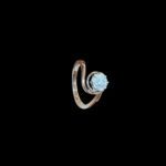 Radiant Diamond Solitaire-Style Gold Ring