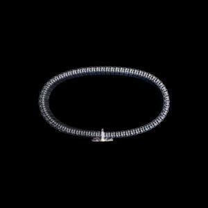 Regal Peacock Diamond Flexi Bracelet