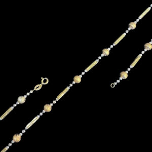 Classic Two-Tone Tube Bead Chain