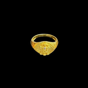 Divine Perumal Antique Gold Ring