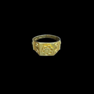 Dainty Floral Gold Ring