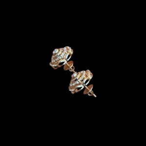 Ornate Diamond Bloom Studs