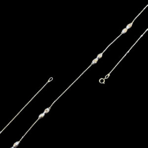 Dainty Two-Tone Gold Bead Chain II