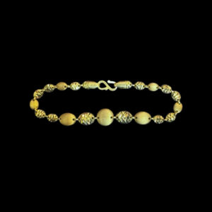 Dainty Gold Bead Bracelet