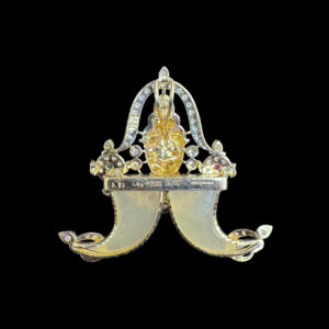 Divine Balaji Diamond Tiger Claw Pendant