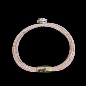 Radiant Polki Diamond Rose Gold Bracelet
