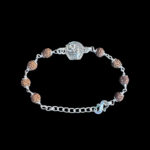 Divine Rudraksha & Silver Deity Bracelet