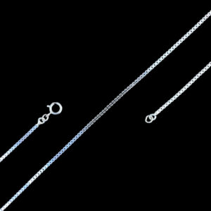 Dainty Silver Box Chain
