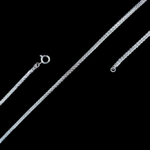 Classic Silver Wheat Chain