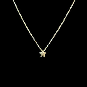 Whimsical Gold Star Pendant Chain