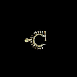 Regal Ruby & Diamond Nose Ring