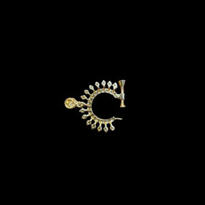Elegant Diamond Nose Ring