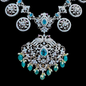 Grand Peacock Diamond Haram