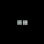 Radiant Diamond Square Cluster Stud Earrings