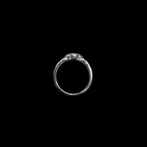 Elegant Tortoise Two-Tone Gold & Diamond Ring