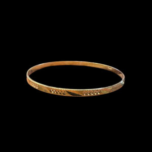 Ornate Gold Nakshi Bangle Set