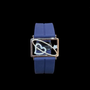 Graceful Heart Diamond Strap Bracelet