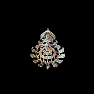 Elegant Diamond Floral Pendant
